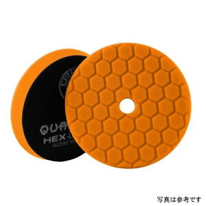 �yUSA�݌ɂ���z Chemical Guys Hex-Logic Quantum Medium-Heavy Cutting Pad - Orange - 5.5in chgBUFX112HEX5 HD�X