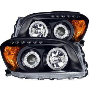 yUSA݌ɂz ANZO 2006-2008 g^ Rav4 vWFN^[wbhCg w/ Halo Black anz111120 HDX