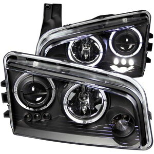 yUSA݌ɂz ANZO 2006-2010 Dodge Charger vWFN^[wbhCg w/ Halo Black anz121381 HDX