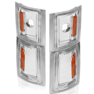 �yUSA�݌ɂ���z ANZO 1994-1998 �V�{���[ Blazer Corner Lights Clear Lens w/ Amber Reflector anz521041 HD�X