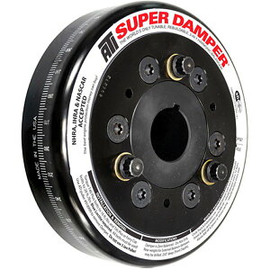 �yUSA�݌ɂ���z ATI �_���p�[ - 6.325in - Steel - �V�{���[ SB / 90 Deg V6 - 409 - Pont 4Cyl - 3 Ring - 1Pc appATI917781 HD�X