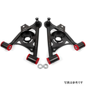 �yUSA�݌ɂ���z BMR 79-93 Fox Mustang Non-Adj �����[ A-Arms Standard �{�[���W���C���g Spring Pocket �u���b�N Hammertone bmrAA034H HD�X