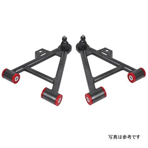 �yUSA�݌ɂ���z BMR 79-93 Mustang �����[ Non-Adj. A-Arms (�R�C���I�[�o�[ Only) w/ STD. �{�[���W���C���g (Poly) �u���b�N Hammertone bmrAA035H HD�X