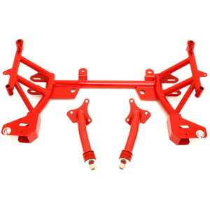�yUSA�݌ɂ���z BMR 93�N-02�N F-Body K-Member w/ SBC/BBC Motor Mounts and STD. Rack Mounts ���b�h bmrKM005R HD�X