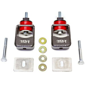 �yUSA�݌ɂ���z BMR 10-15 5th Gen �J�}�� Motor Mount Kit (Polyurethane) �u���b�N Hammertone (Spacers Not Included) bmrMM004H HD�X