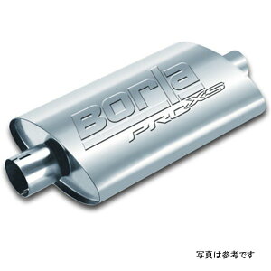 �yUSA�݌ɂ���z Borla Universal Pro-XS Muffler Oval 2.25in Inlet/Outlet Notched Muffler bor400495 HD�X