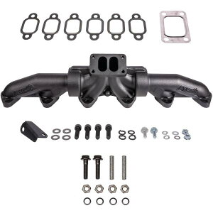 �yUSA�݌ɂ���z ATS Diesel 3pc T3 �p���X�t���[ �G�L�]�[�X�g�}�j�z�[���h 1994 Early 98 Dodge 5.9L 12�o���u Cummins ats2049302164 HD�X