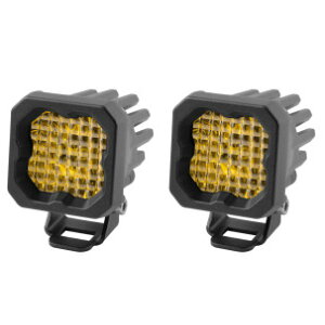 �yUSA�݌ɂ���z Diode Dynamics Stage Series C1 LED Pod Sport - Yellow Wide Standard ABL (2��) dioDD6443P HD�X