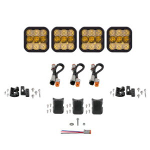 yUSA݌ɂz Diode Dynamics SS5 Sport Universal CrossLink 4-Pod Cgbar - Yellow Combo dioDD6795 HDX