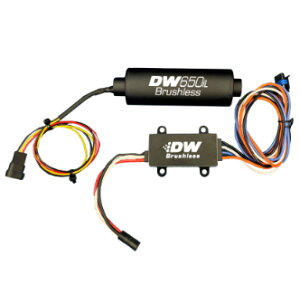 �yUSA�݌ɂ���z DeatschWerks DW650iL Series 650LPH In-Line External �t���[�G���|���v w/ PWM Controller dwk9-650-C103 HD�X