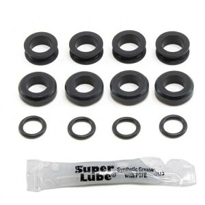 �yUSA�݌ɂ���z DeatschWerks �X�o�� Top Feed Injector O�����O �L�b�g (4 x Top Ring 4 x Bottom Ring and 4 x Grommet/Spac dwk2-001-4 HD�X