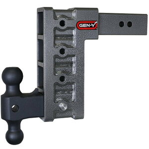 yUSA݌ɂz Gen-Y Mega Duty 2.5in Shank 9in Drop 3K TW 21K Hitch w/GH-061 Dual-Ball genGH-614 HDX