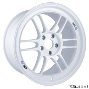 �yUSA�݌ɂ���z Enkei RPF1 18x9.5 5x114.3 38mm �I�t�Z�b�g 73mm �Z���^�[�{�A Vanquish White �z�C�[�� (Special Order/ MOQ 40*) enk3798956538WP HD�X
