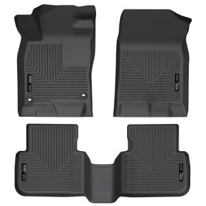 yUSA݌ɂz Husky Liners 2022 Honda Civic WeatherBeater Front & 2nd Seat Floor Liners (Black) hsl95521 HDX