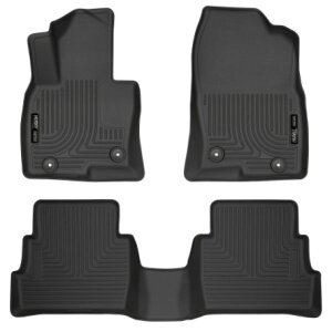�yUSA�݌ɂ���z Husky Liners 2017 Mazda CX-5 Weatherbeater Black Front & 2nd Seat Floor Liners hsl95641 HD�X