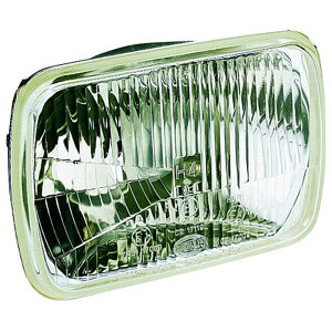 �yUSA�݌ɂ���z Hella Vision Plus 8in x 6in Sealed Beam Conversion Headlamp �L�b�g (Legal in US for MOTORCYLCES ONLY) hella003427811 HD�X