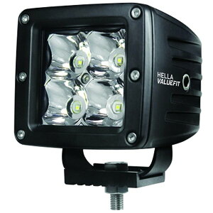 �yUSA�݌ɂ���z Hella HVF Cube 4 LED Off Road �L�b�g - 3.1in 2X12W hella357204821 HD�X