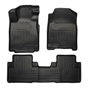 �yUSA�݌ɂ���z Husky Liners 10�N-12�N �t�H�[�h Mustang WeatherBeater Combo �u���b�N �t���A���C�i�[ hsl98371 HD�X