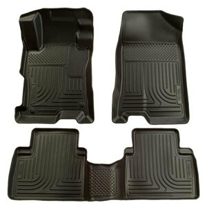 �yUSA�݌ɂ���z Husky Liners 06�N-11�N �z���_ �V�r�b�N (4DR) WeatherBeater Combo �u���b�N �t���A���C�i�[ hsl98411 HD�X