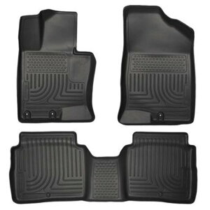 yUSA݌ɂz Husky Liners 11N-14N Kia Optima Weatherbeater ubN tg & 2nd Seat tACi[ hsl99691 HDX