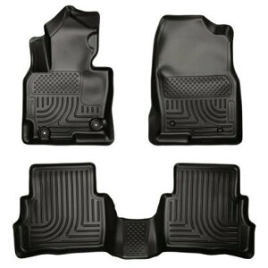 �yUSA�݌ɂ���z Husky Liners 2013 �}�c�_ CX-5 WeatherBeater Combo �u���b�N �t���A���C�i�[ hsl99731 HD�X