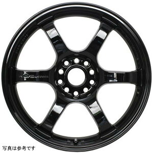 �yUSA�݌ɂ���z Gram Lights 57DR 18x8.5 +37 5-100 Glossy �u���b�N Wheel glsWGIV37DGX HD�X