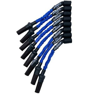 yUSA݌ɂz Granatelli 14N-23N GM LT1 6.2L Hi-Perf RC-Near-Plug Ignition Wire RlN^[ Lbg w/Blue Jacket gms28-1545HTBL HDX