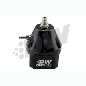 �yUSA�݌ɂ���z DeatschWerks DWR1000 �A�W���X�^�u�� �t���[�G�� Pressure ���M�����[�^�[ - �u���b�N dwk6-1000-FRB HD�X