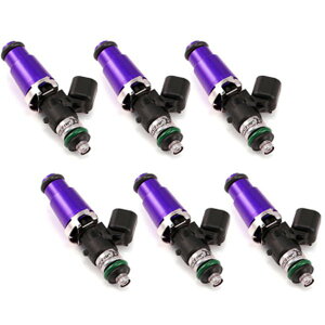 �yUSA�݌ɂ���z Injector Dynamics 1340cc �C���W�F�N�^�[ - 60mm Length - 14mm Purple Top - 14mm Lower O�����O (Set of 6) idx1300.60.14.14.6 HD�X