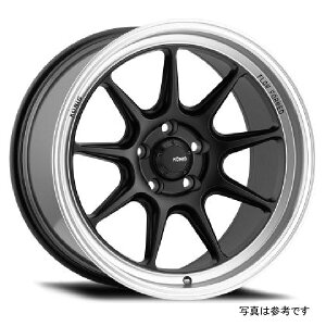 �yUSA�݌ɂ���z Konig Countergram 15x7.5 4x100 ET35 Matte �u���b�N / Matte Machined Lip kngCT75100355 HD�X
