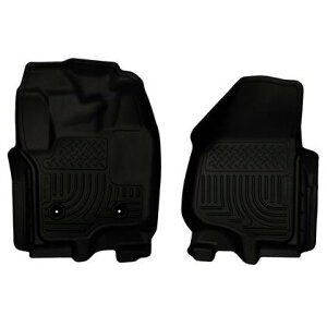 yUSA݌ɂz Husky Liners 12N-15N tH[h Super Duty Crew & Extended Cab WeatherBeater tg Row ubN tACi[ hsl18701 HDX