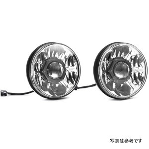 �yUSA�݌ɂ���z KC HiLiTES 07�N-18�N �W�[�v JK (Not for Rubicon/Sahara) 7in. Gravity LED Pro DOT �w�b�h���C�g (2�� Pack Sys) kcl42341 HD�X