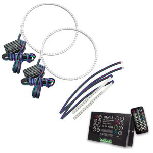 �yUSA�݌ɂ���z Oracle 21�N-22�N �t�H�[�h Bronco �w�b�h���C�g Halo �L�b�g w/DRL Bar - Base �w�b�h���C�g -w/2.0 Cntrl SEE WARRANTY orl1471-333 HD�X
