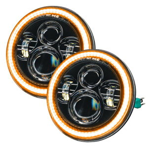 �yUSA�݌ɂ���z Oracle 07�N-18�N �W�[�v �����O���[ JK Switchback LED Halo �w�b�h���C�g - Amber/White - Switchback SEE WARRANTY orl5769-123 HD�X