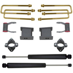 �yUSA�݌ɂ���z MaxTrac 16-18 GM C1500 2WD w/Stamped Steel/Alum. Susp. 4in ���A Lift Kit mxt901750 HD�X