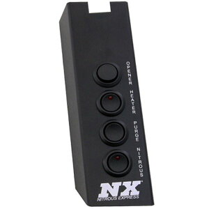 �yUSA�݌ɂ���z Nitrous Express 2015+ �t�H�[�h Mustang Custom Switch Panel nex15791 HD�X
