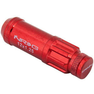 yUSA݌ɂz NRG 700V[Y M12 X 1.25 Steel Lug Nut w/Dust Cap Cover Set 21 Pc w/Locks & Lock Socket bh nrgLN-LS710RD-21 HDX