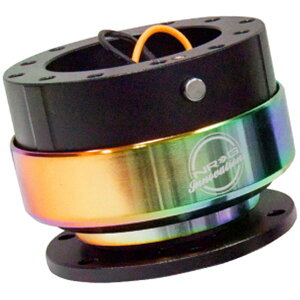 �yUSA�݌ɂ���z NRG Quick Release Gen 2.0 �u���b�N Body / Neochrome Ring nrgSRK-200BK-MC HD�X