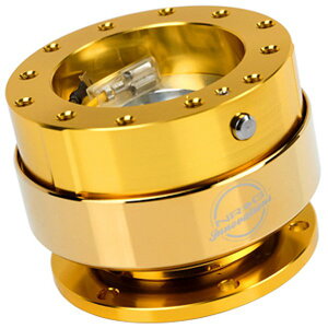 �yUSA�݌ɂ���z NRG Quick Release - Gold Body/Chrome Gold Ring nrgSRK-200CG HD�X