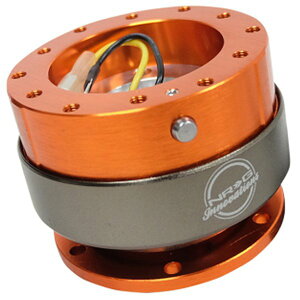 �yUSA�݌ɂ���z NRG Quick Release Gen 2.0 - Orange Body / Titanium �N���[�� Ring nrgSRK-200OR HD�X
