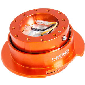 �yUSA�݌ɂ���z NRG Quick Release Kit Gen 2.5 - Orange Body / Titanium �N���[�� Ring nrgSRK-250OR HD�X
