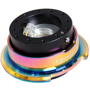�yUSA�݌ɂ���z NRG Quick Release Gen 2.8 �u���b�N Body / Neochrome Ring nrgSRK-280BK-MC HD�X