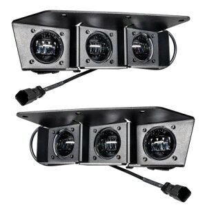 �yUSA�݌ɂ���z ORACLE ���C�e�B���O 21�N-22�N �t�H�[�h Bronco Triple LED �t�H�O ���C�g �L�b�g for Steel �o���p�[ - White SEE WARRANTY orl5890-001 HD�X
