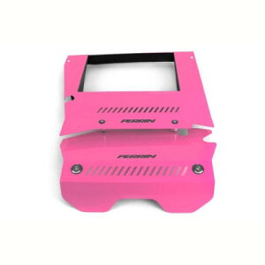 �yUSA�݌ɂ���z Perrin 2015+ �X�o�� WRX Engine Cover �L�b�g (Intercooler Shroud + Pulley Cover) - Hyper Pink perPSP-ENG-165HP HD�X