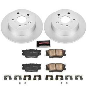 �yUSA�݌ɂ���z Power Stop 07�N-12�N Lexus ES350 ���� Z17 Evolution Geomet Coated �u���[�L �L�b�g psbCRK3068 HD�X