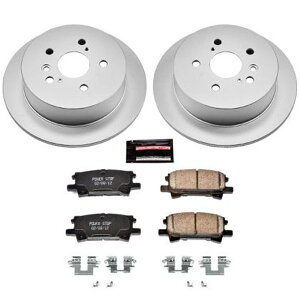 �yUSA�݌ɂ���z Power Stop 04�N-06�N Lexus RX330 ���� Z17 Evolution Geomet Coated �u���[�L �L�b�g psbCRK5333 HD�X