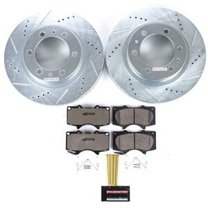 �yUSA�݌ɂ���z Power Stop 03�N-09�N �g���^ 4Runner �t�����g Z36 Truck & Tow �u���[�L �L�b�g psbK137-36 HD�X