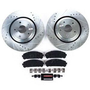 �yUSA�݌ɂ���z Power Stop 15�N-17�N Lexus NX200t �t�����g Z23 Evolution Sport �u���[�L �L�b�g psbK4713 HD�X