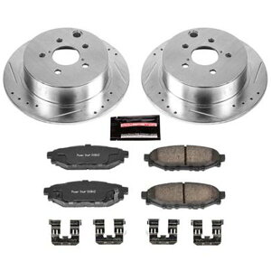 【USA在庫あり】 Power Stop 16年-18年 スバル Crosstrek リヤ Z23 Evolution Sport ブレーキ キット psbK6107 HD店