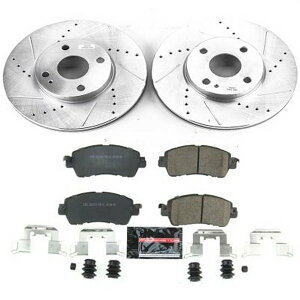 【USA在庫あり】 Power Stop 2016 Scion iA フロント Z23 Evolution Sport ブレーキ キット psbK7700 HD店